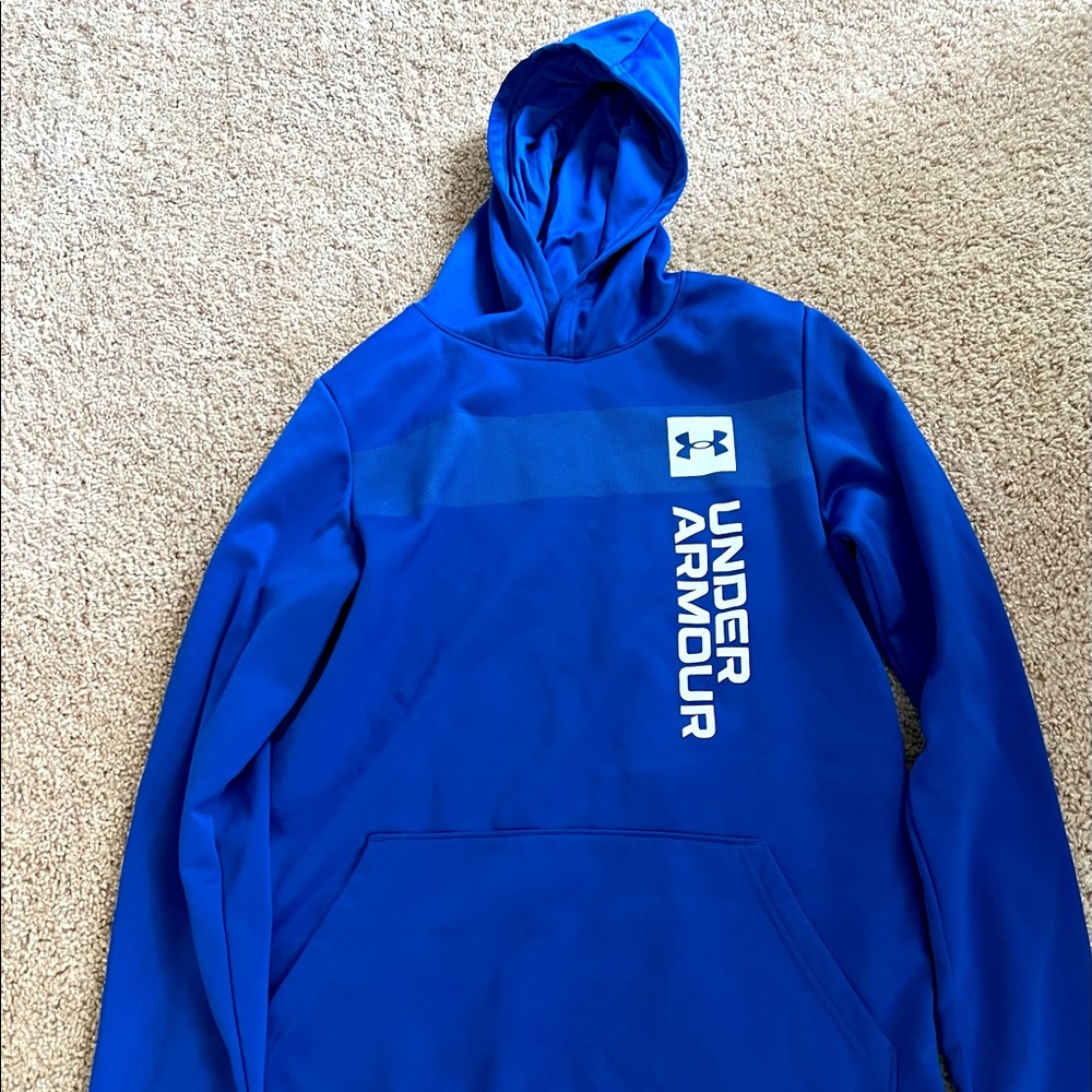 Youth XL Blue Under Armour Hoodie